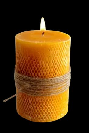 Vela de cera de abeja